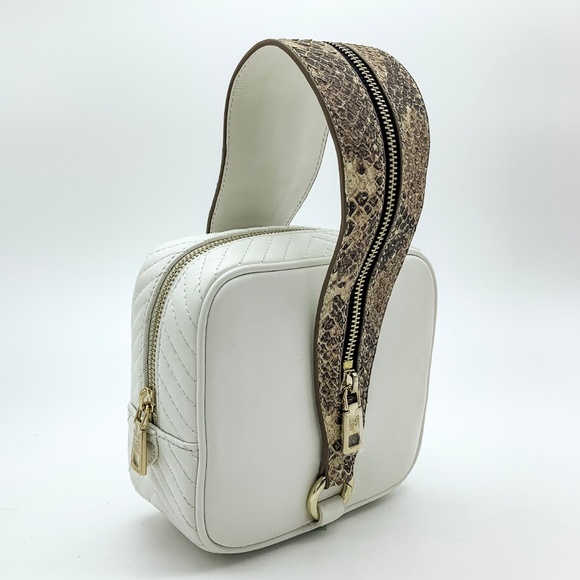 NWT HEIRLOOM LEATHER PYTHON WRISTLET "VERONICA" - Picture 4 of 6